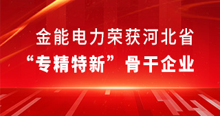 金能電力榮獲河北省“專(zhuān)精特新”骨干企業(yè)